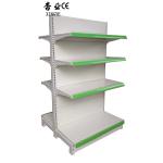 Factory Custom size color White double-sided supermarket shelves goods shelf