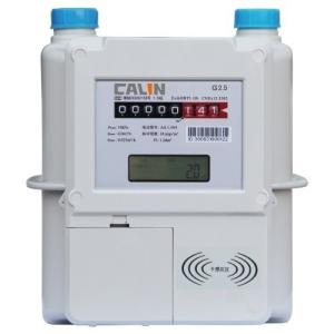China Unique Residential Contactless Ic Gas Card Meter , Prepaid Meters For Gas And Electric factory