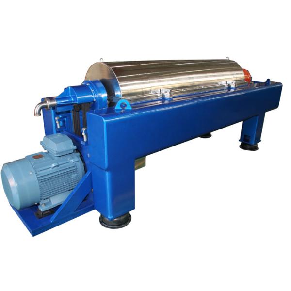 SS316L PLC Control Dewatering Continuous Decanter Centrifuges With Screw