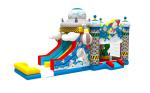 Space Astronauts Theme Pvc Kids Inflatable Bounce House