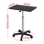 Home Office Wooden Lift-Up Coffee Table with Pneumatic Height Adjustment and