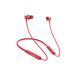 Black Red Sport 120mAh Wireless Neckband Earbud Headset