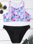 blue bikini