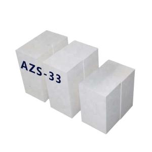 China Little CaO Content Azs Refractory Brick for Glass Furnace Directly from Supply factory