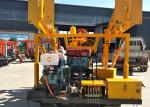 Mining Exploration Drilling Rig Rubber Crawler Track Undercarriage Diesel Engine