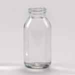 Easy Open End Sealing Type 50ml Clear Infusion Glass Bottle With 32mm Neck