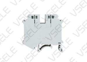 China UIK 35 Type Din Rail Terminal Blocks Pure Copper Guide 35MM Square Combined Current factory