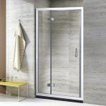 OEM Square Frameless Shower Cabin Tempered Glass Hinge Door