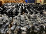 Wholesale Home Gym Fitness Equipment High Quality Hex Rubber Coated Dumbbells