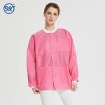 S&J Dental laboratory disposable spunlace jacket can be washed