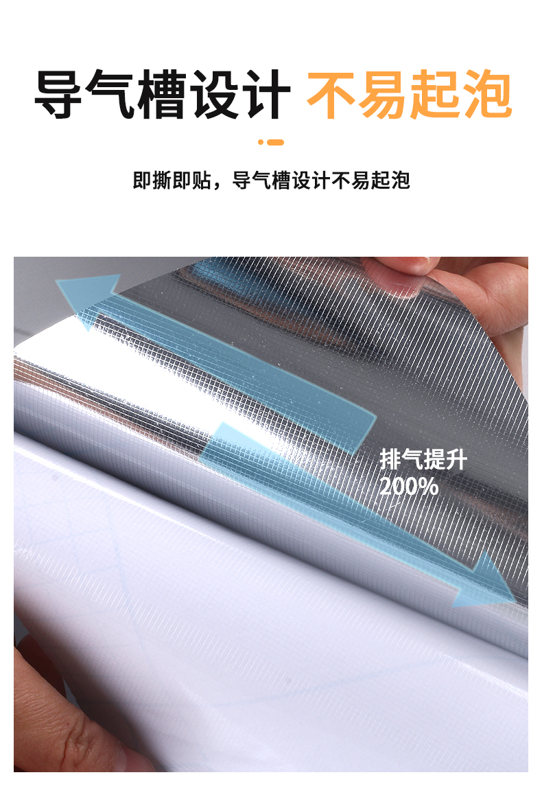 High Temperature Resistance Marble Self Adhesive PVC Wallpaper 60cm/122cm Width Oil Proof Waterproof for Kitchen Sticker