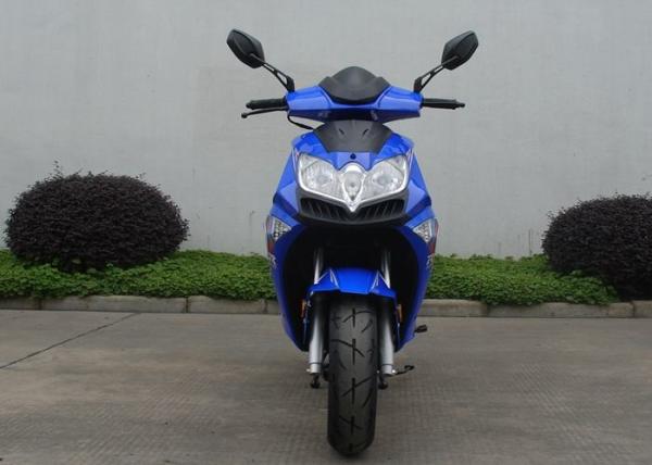 2 Stroke 1 Cylinder Blue Adult Motor Scooter 150 Kg Max Load Capacity 2.0 Oil