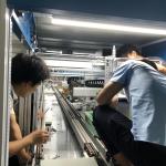 Automatic Battery Assembly Line AC380V 50 / 60HZ With 10000A Transistor