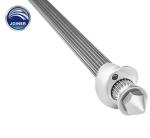Involute Spline Shaft Cold Rolling Shaft Spare Parts For Twin Screw Extruder