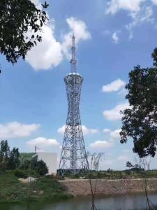 China 262ft Fashionable Steel Cdma Radio And Television Tower factory