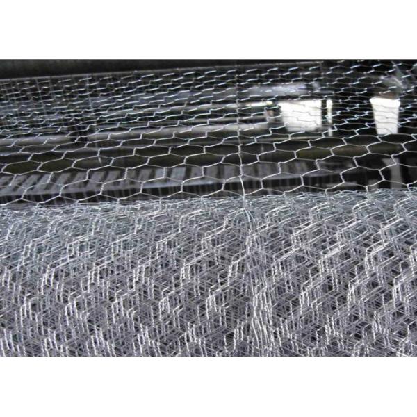 China 1"X 1" 1.0mm Hexagonal Iron Wire Mesh Galvanized Weave Reverse Twisted factory