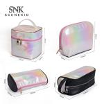 Round Cylinder Bucket Makeup Bag Barrel Cosmetic Toiletry Bag Waterproof