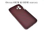 Matte Surface 0.65mm Aramid Fibre Phone Case For iPhone 12
