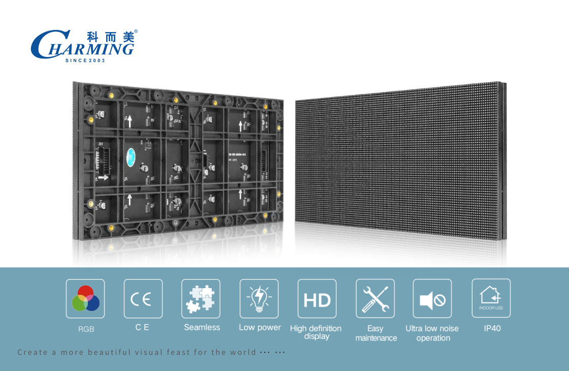 Precision Display P1.25/P1.53/P1.86 Indoor LED modules For Broadcasting Showroom & Command Centers