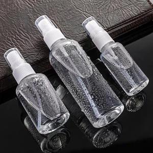 China Manufacturer Fine Clear Empty 30ml 50ml 60ml 100ml PET Mist Spray Bottle For Alcohol Gel Hand Sanitizer factory