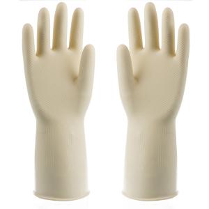 China Superior Flexibility Chemical Resistant Latex Gloves Natural Rubber factory