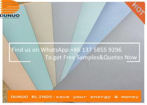 China Both sides same color coating roller shades,indoor blinds window blinds factory