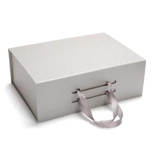 Rectangular Folding Cardboard Giftbox Hamper Magnetic Closure In Bulk