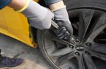 Silicone Free Grey Nylon Spandex Knit Automotive Industrial Work Nitrile Gloves