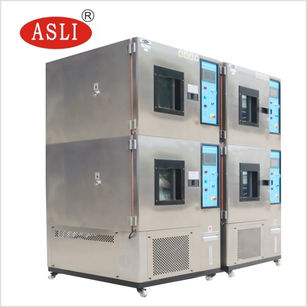 Double Zone Lab Apparatus Climate Control Chamber / Temperature Humidity Test