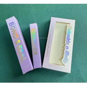 Custom White Paper Boxes for Mink Eyelashes Packaging