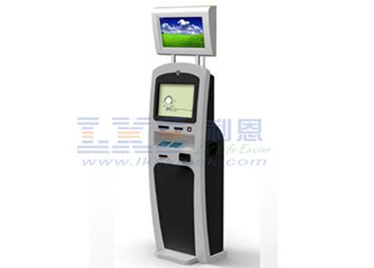China Tourism Destinations SIM Card Dispenser Kiosk , Self Check In Dual Screen Kiosk factory