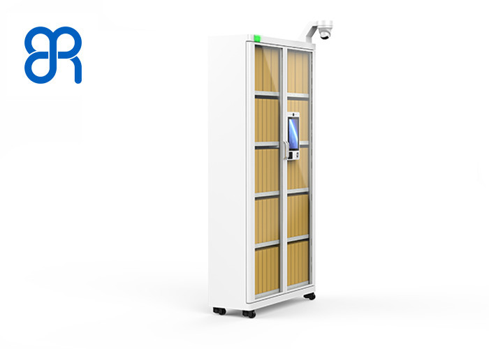 Glass RJ45 45w Access Real Time RFID File Cabinet