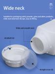 Empty Hdpe Wide Mouth Bottles Plastic Containers For Lab Chemical