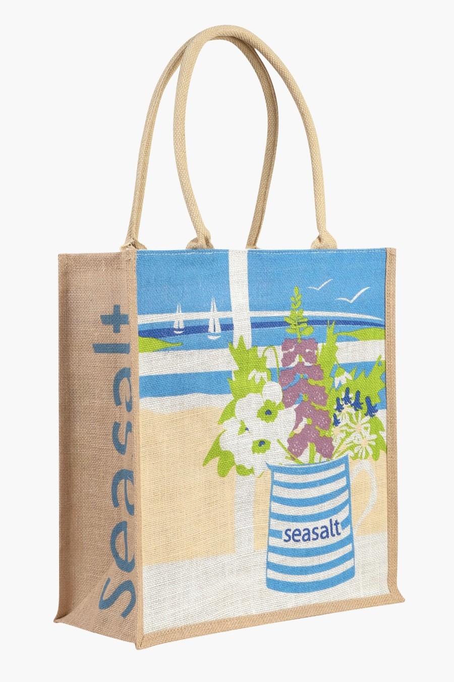 Shopping Unique Handle Gift Wine Bottle Jute Bag