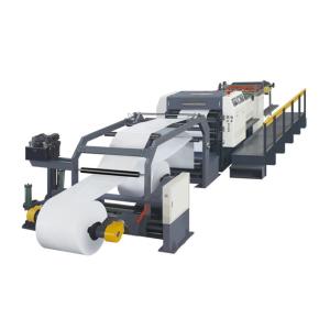 China Professional Paper Roll Cutting Machine Paper Slitting And Rewinding Machine factory