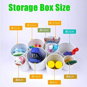 China Plastic Office Multifunction Storage Box Pen Holder Large Capacity factory