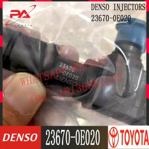 China Original Diesel Common Rail Fuel Injector 23670-0E010 295700-0550 23670-0E020 295700-0560 For Toyota Hilux 1GD factory