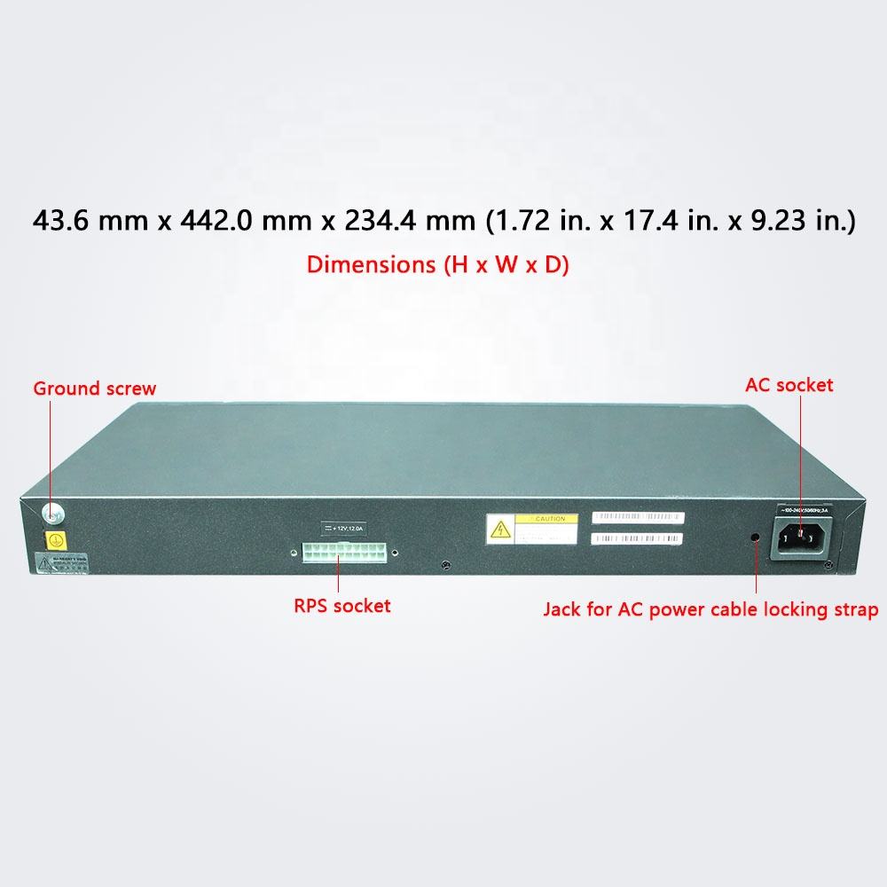 Efficiently Connect with Our Managed Network Switch Featuring 10/100/1000Mbps Transmission Rate and 10G Switch Capacity
