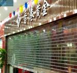 Commercial Use 3000mm Height 16mm Tube Transparent Roller Door