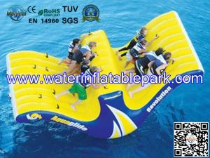 China Customized Inflatable Water Games Rocker Seesaw High-strength PVC Tarpaulin factory