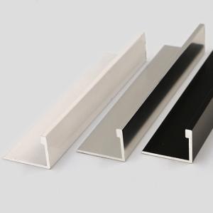 China SGS 6mm Aluminium Tile Trim Electrophoresis Aluminium Profile 6063 factory
