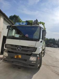 China 20 Years of Zoomlion Concrete Pump Truck 49 Meters Installed in The Mercedes-Benz Car factory