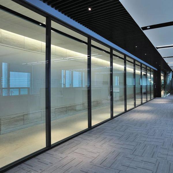 Large Size Laminated Tempered Glass Window OEM Aluminum Alloy Glass Doors And