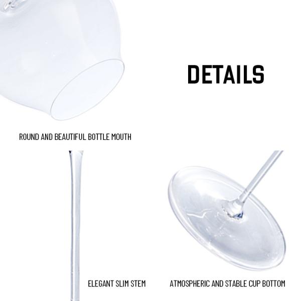 B2B Bulk Custom Logo 920ml Lead-Free Crystal Wedding Goblets – Durable, Clear & Finish