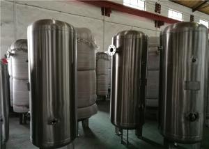 China Refillable Stainless Steel Compressed Air Receiver Tank For Non Toxic Gases 5000L Capacity factory
