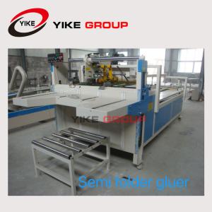China Semi Automatic Carton Folder Gluer Machine factory