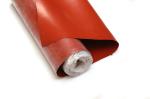 Single Sides Silicone Coated Fiber Glass Fabric Electric Insulation Anti