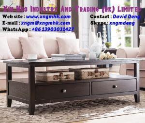 China Oak four drawer coffee table American coffee table living room furniture factory