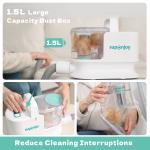 Customizable and Convenient Vacuum Dog Clipper for Easy Grooming N.W/G.W. 2.2kg