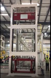 China Warehouse Z Type 1600kg 12000mm Height Reciprocating Lift factory